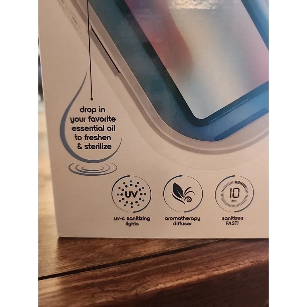 PhoneSpa Convenient, Portable, and Foldable UV-C‎ Light Sanitizer Aromatherapy